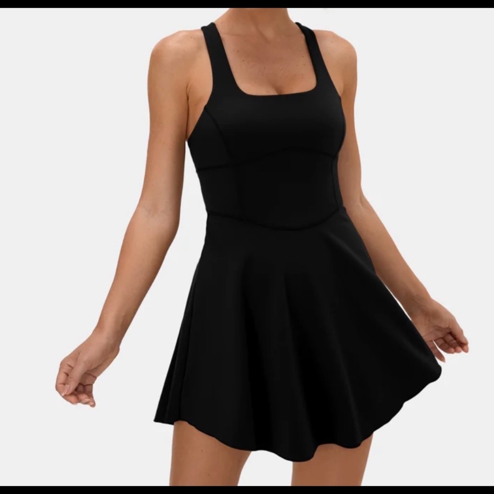 Halara two piece dress set in black